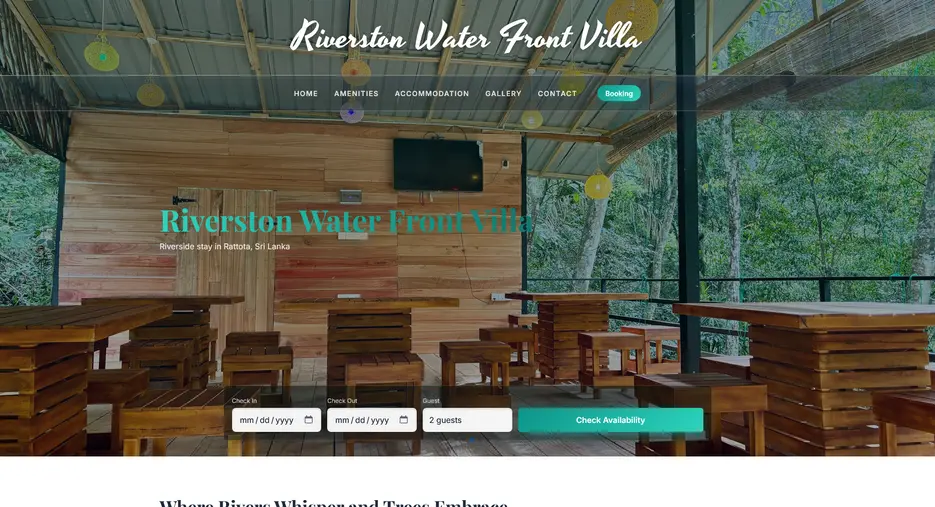 Riverston Waterfront Villa